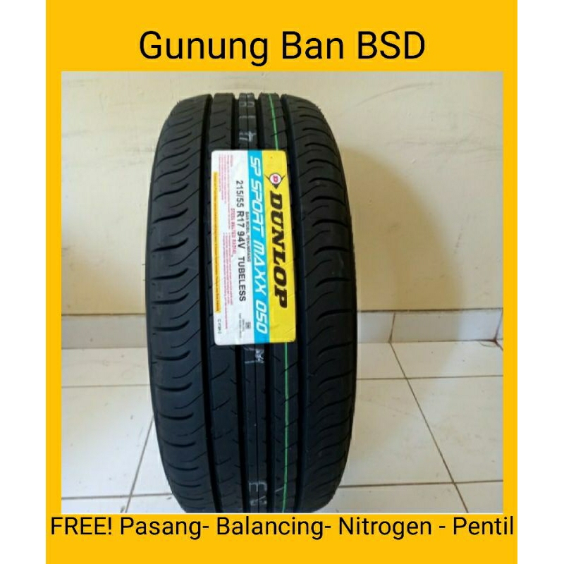 Ban Dunlop SPMAXX050 215/55 R17