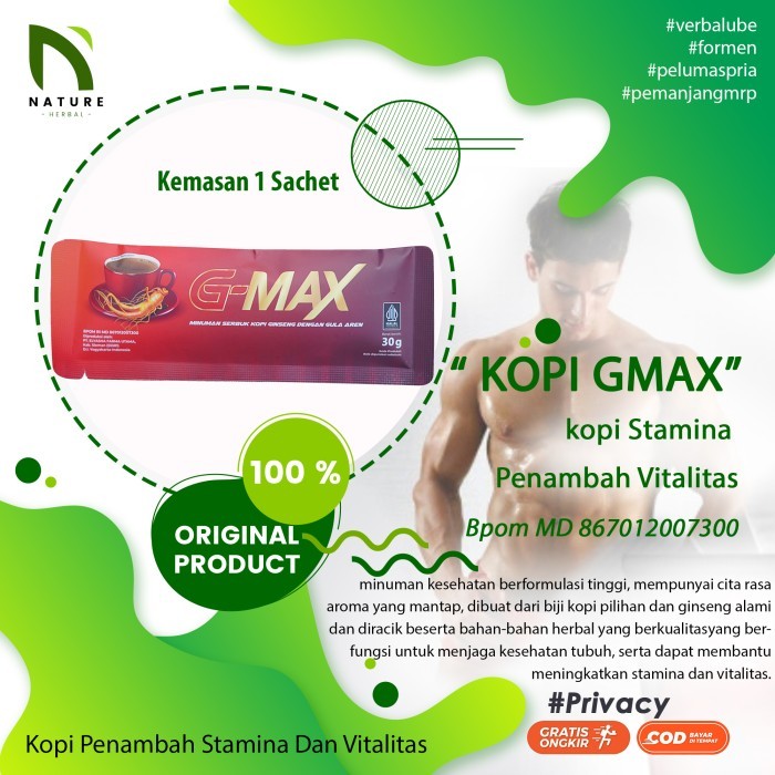 

Kopi Kuat Stamina Pria Agar Tahan Lama GMAX