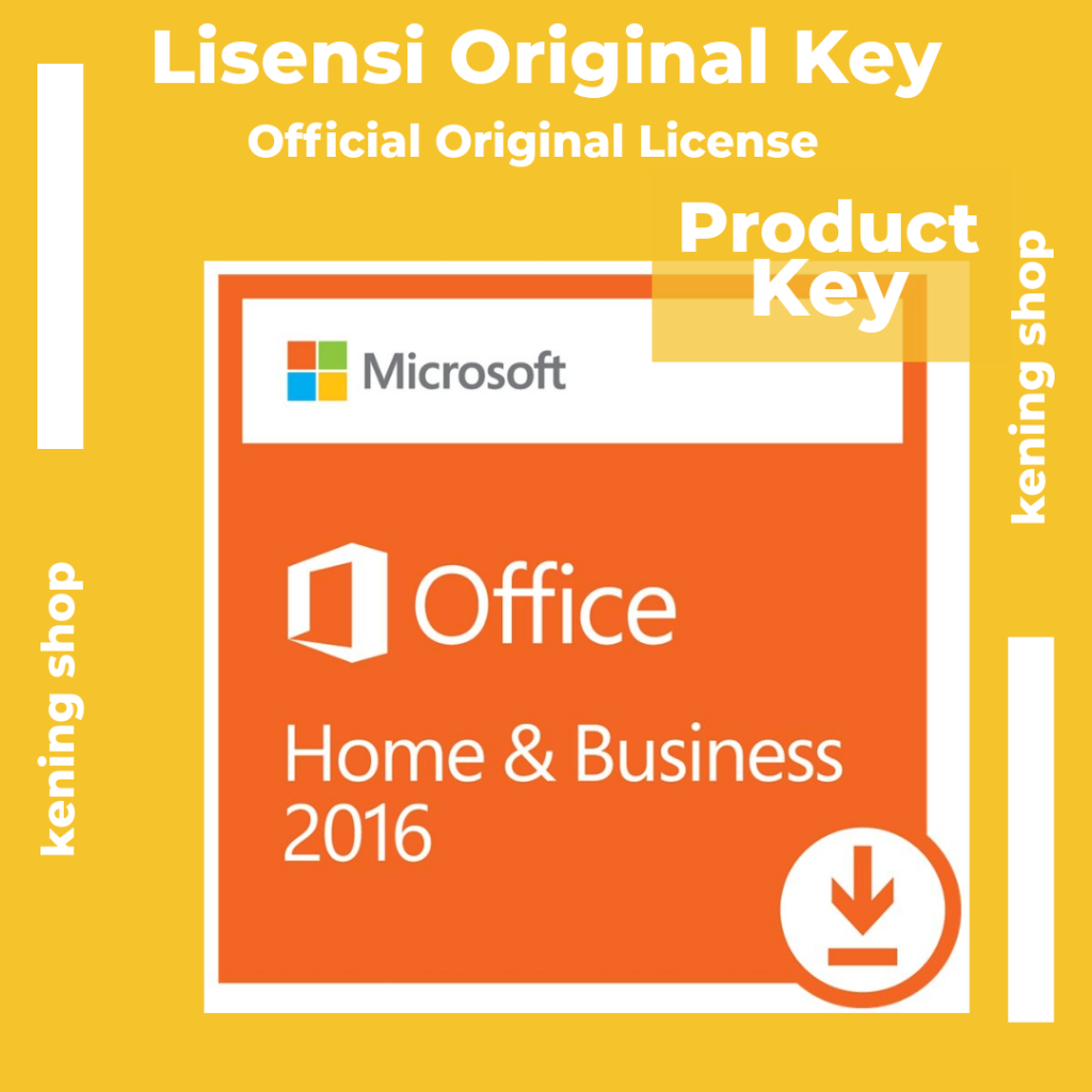 [Product Key] Office Home and Business 2016