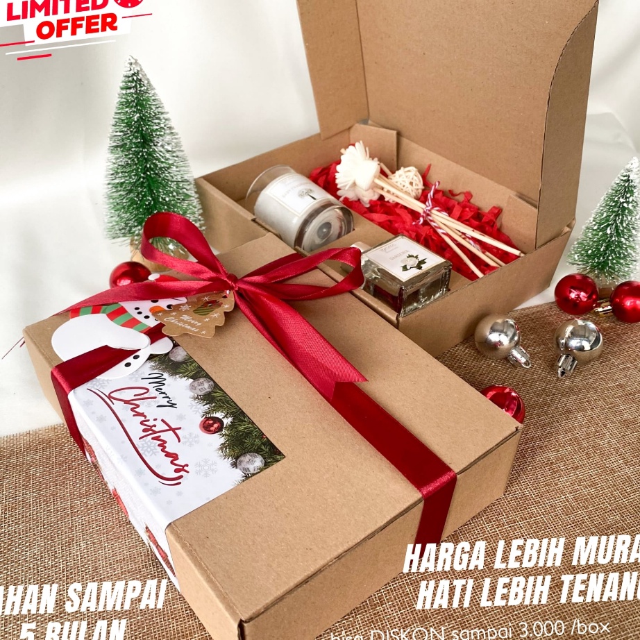 

HAMPERS NATAL/CHRISTMAS/HAMPERS AROMATERPI/REED DIFFUSER/LlLIN hadiah kado parcel natal cey