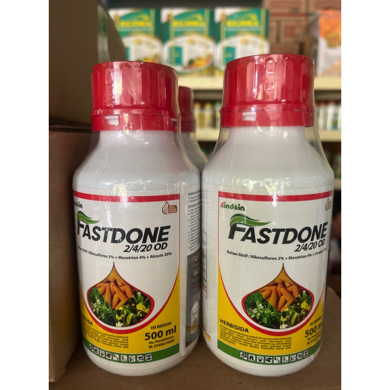 HERBISIDA FASTDONE 500ML BELI 2 GRATIS KAOS 1