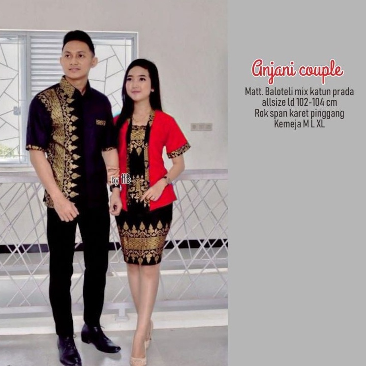 Promo Diskon Baju Couple Family Natal Love Santa Mery Christmas Batik Djarum/ couple natal sqy
