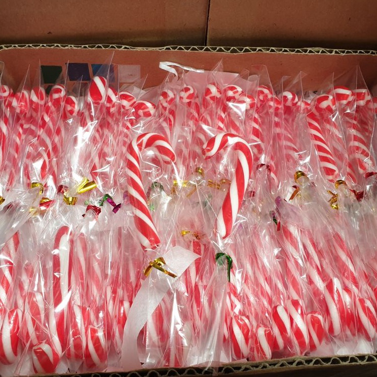 

Berkualitas Permen Tongkat Natal - Candy Cane uk 7cm isi 50
