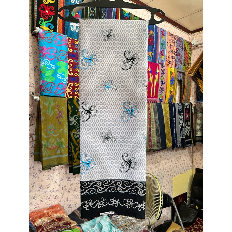 Kain batik kalimantan bahan katun