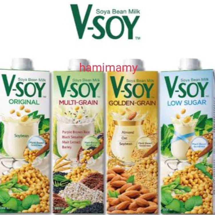 

[KODE WNRPB] Vsoy V soy multigrain golden grain original low sugar