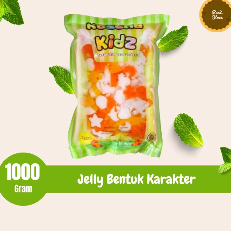

[COD N090] jelly bentuk karakter 1 kilogram mia8t