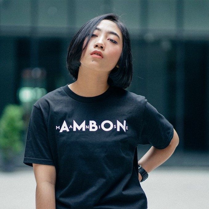 AMBON MANISE_teks -KAOS AMBON-MALUKU/Kaos Terbaru/Kaos Distro