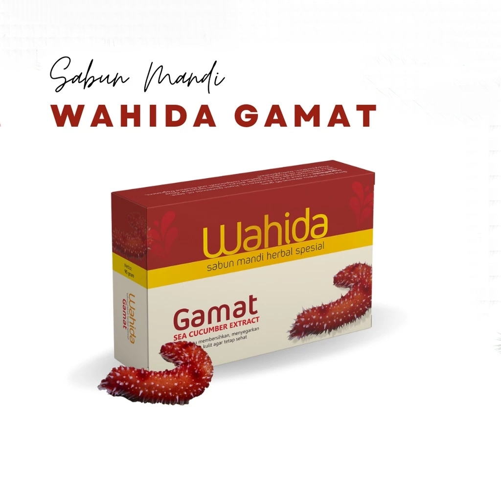 Sabun Mandi Herbal WAHIDA GAMAT Bar Soap