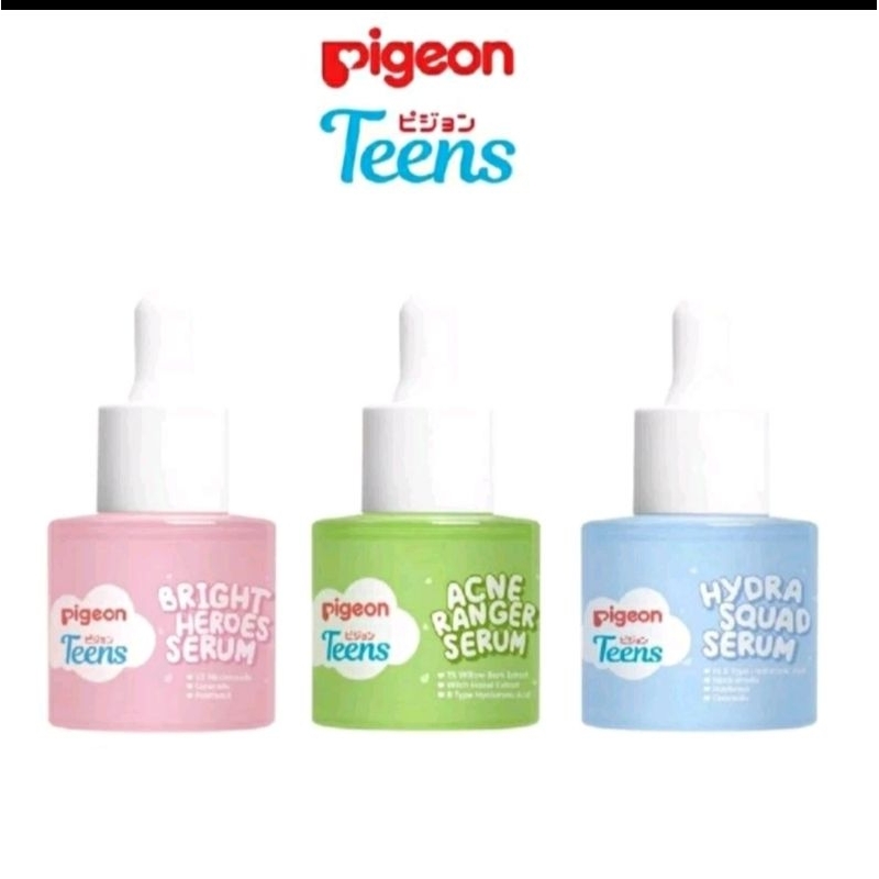 Pigeon Teens Serum Wajah Bright Heroes | Hydra Squad | Acne Ranger Serum 20ml