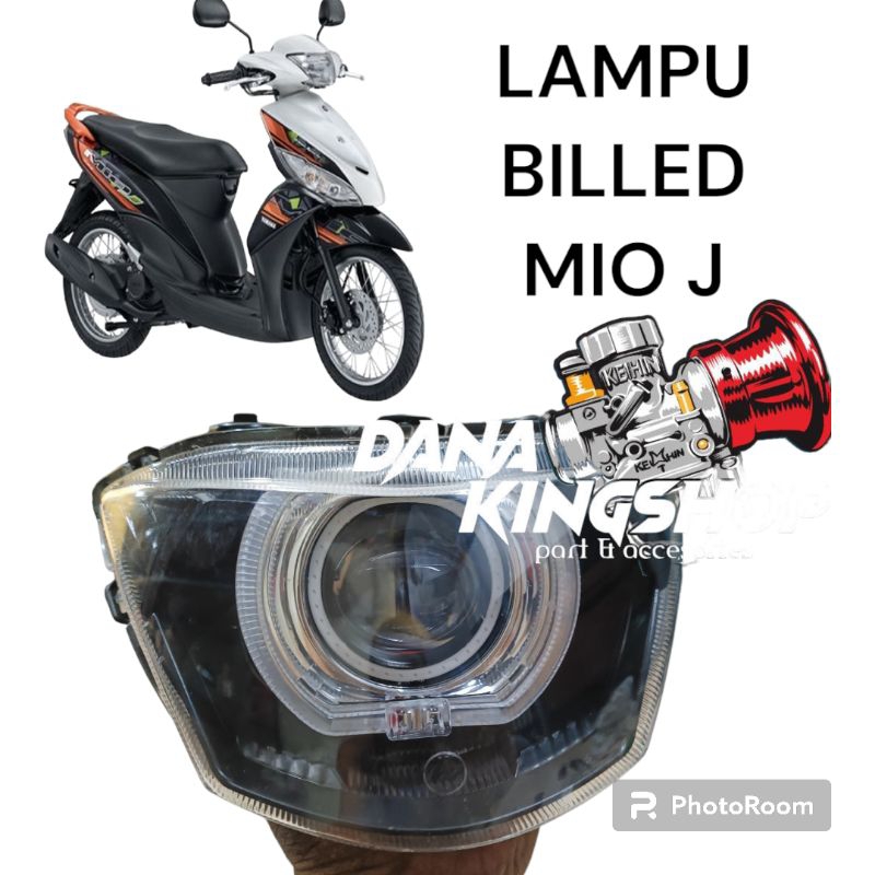 LAMPU DEPAN MIO J MODIF BILLED 2,5 SUPER TERANG