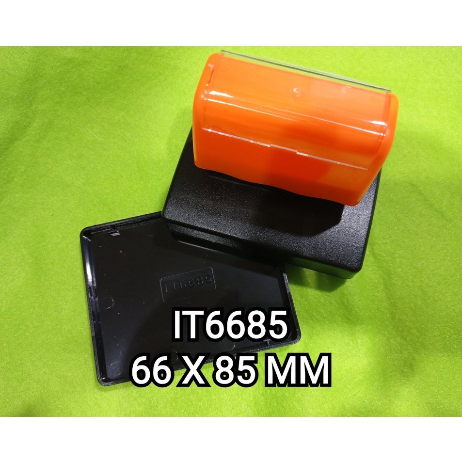 

[KODE RZMLF] IT6685 Gagang Stempel Flash ukuran 66 x 85 mm
