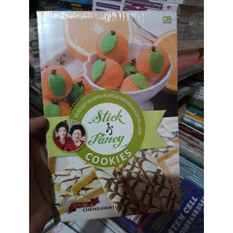 buku 50 resep fancy & stick koleksi kursus masak &kue ny liem
