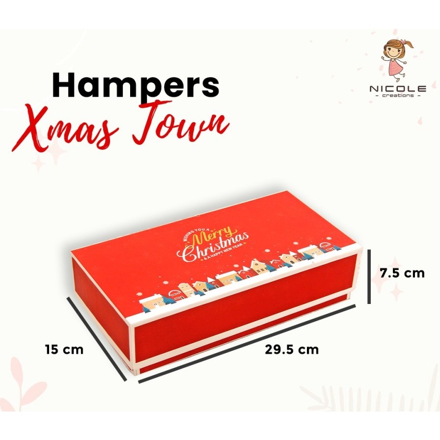 

Cake Box Hampers Box Xmas Town / Hampers Box Christmas