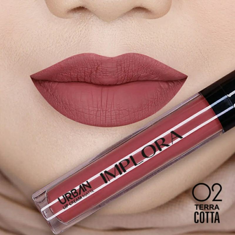 IMPLORA URBAN LIP CREAM LIP MATTE - 02 TERRACOTTA