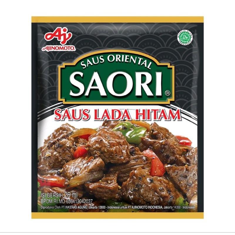 

saori saos lada hitam