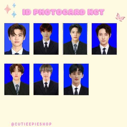 FOTO ID  (KTP NCT DREAM) SET FULL MEMBER