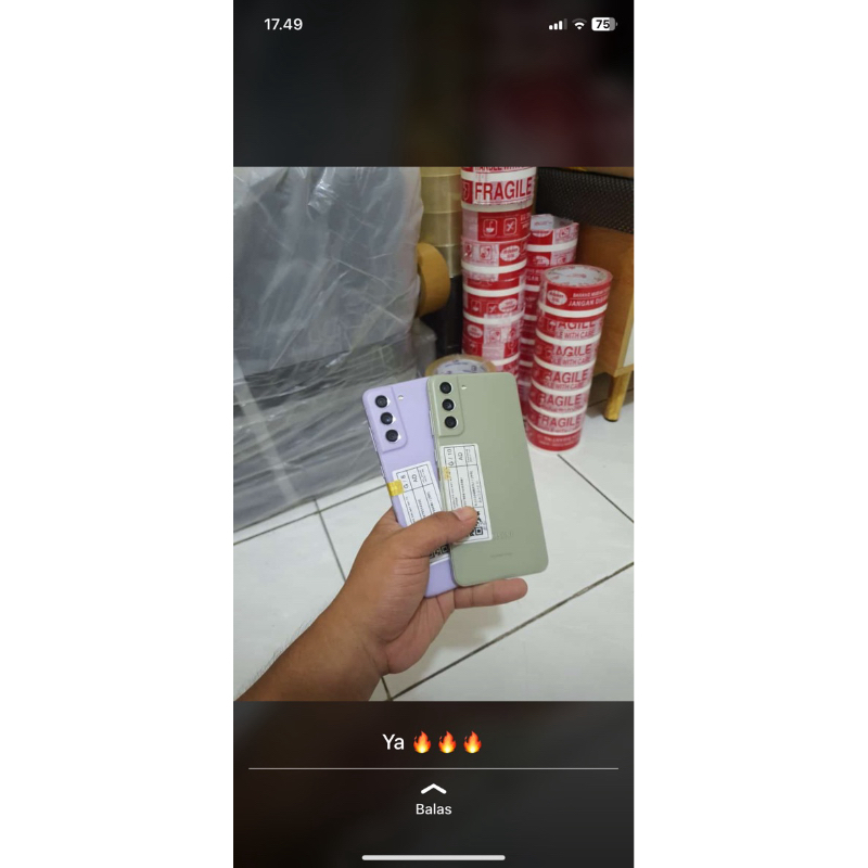 Samsung S21 fe 5G SEIN 256GB second hand || Termurah