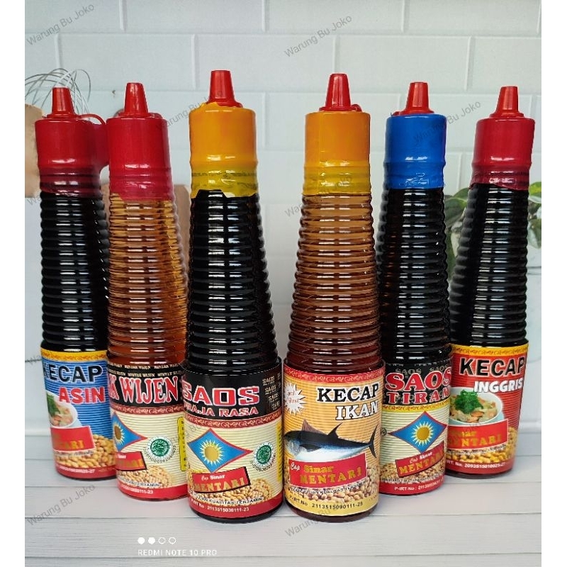 

PaHe 1 Isi (Minyak Wijen, Saos Rajarasa, Saos Tiram, Kecap Asin, Kecap Inggris, Kecap Ikan) HALAL