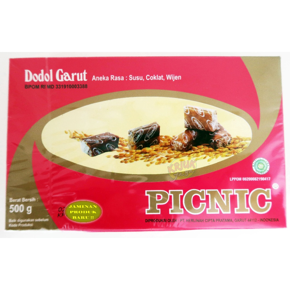 

[❄B6<] DODOL GARUT PICNIC ORIGINAL SPESIAL QUALITY 500 Gram Keluaran Terbaru