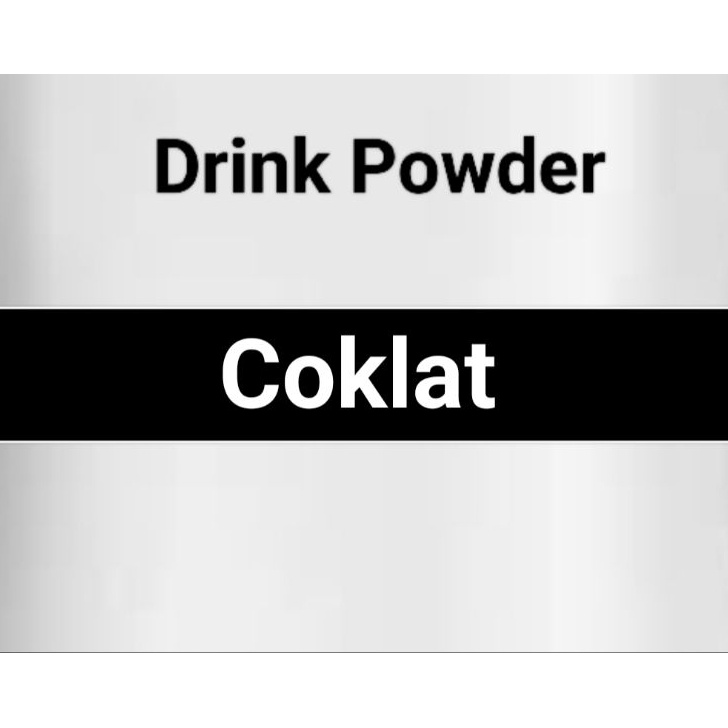 

[KODE JNKVT] Drink Powder Rasa Coklat