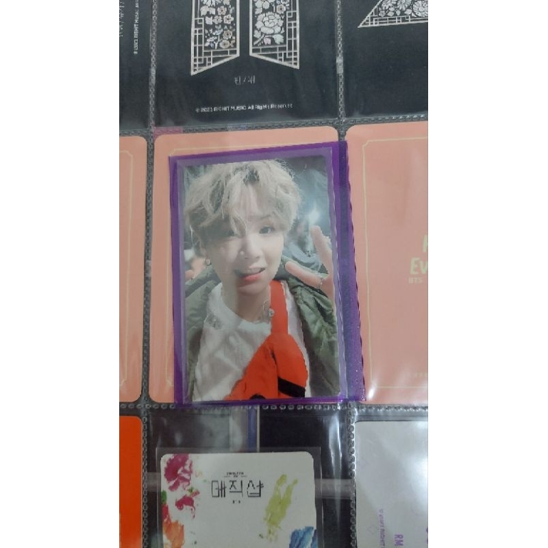 photocard yoongi suga fm5 rare