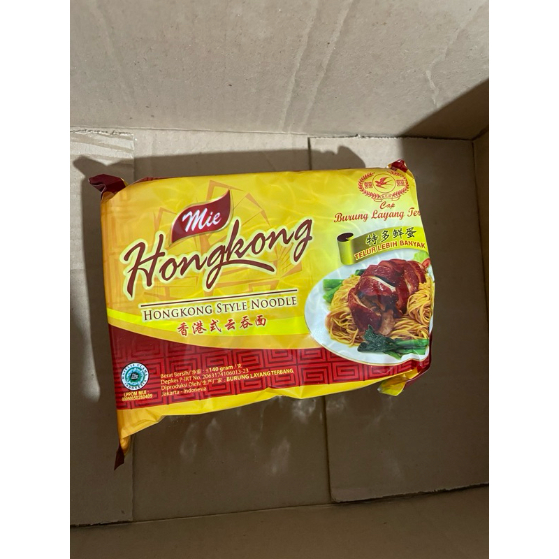

Mie Hongkong Cap Burung Layang Terbang