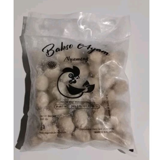 

BAKSO AYAM ENAK NYAMENG 500 GRAM
