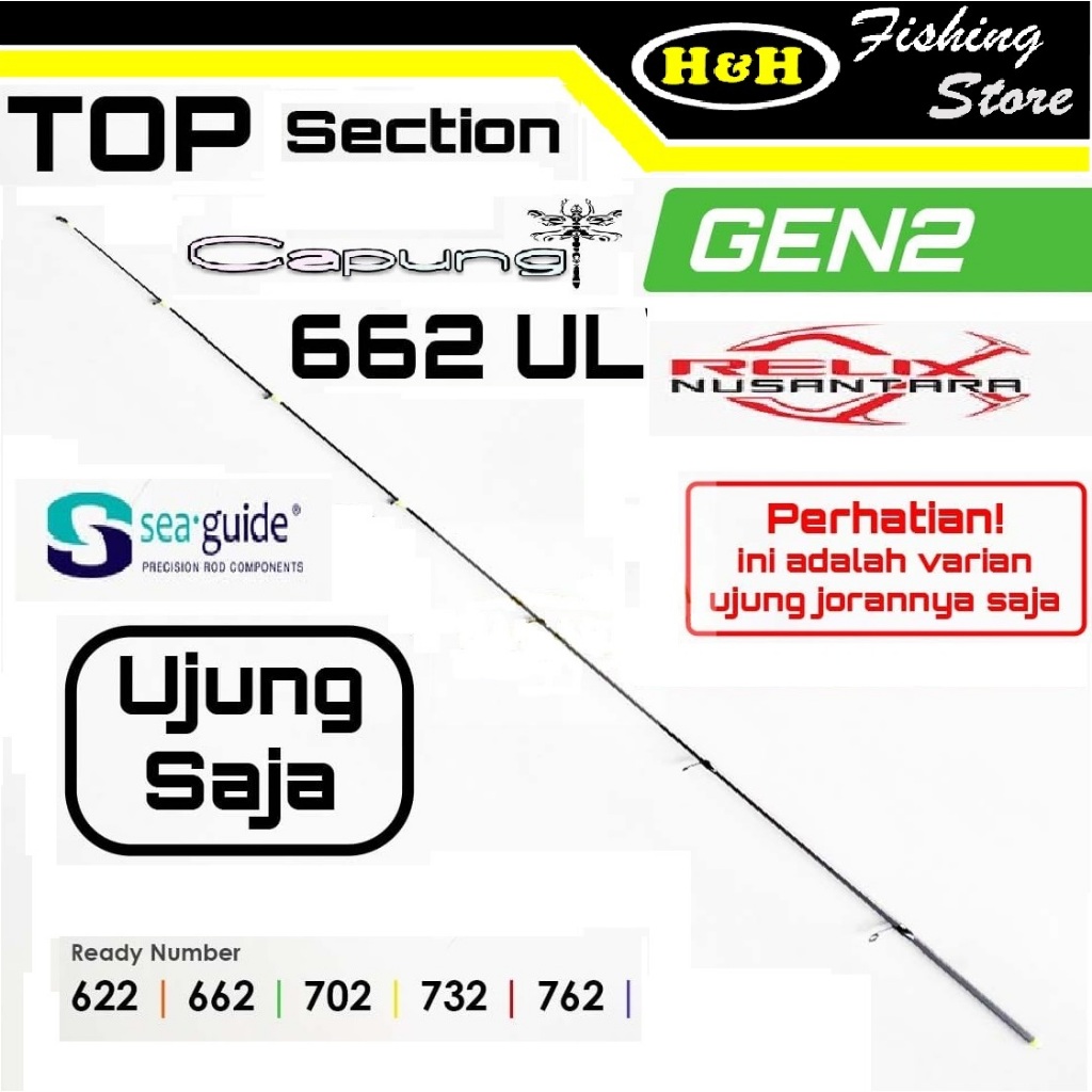 TOP SEC CAPUNG 732UL/702UL/762UL/662UL GEN 2 RELIX NUSANTARA
