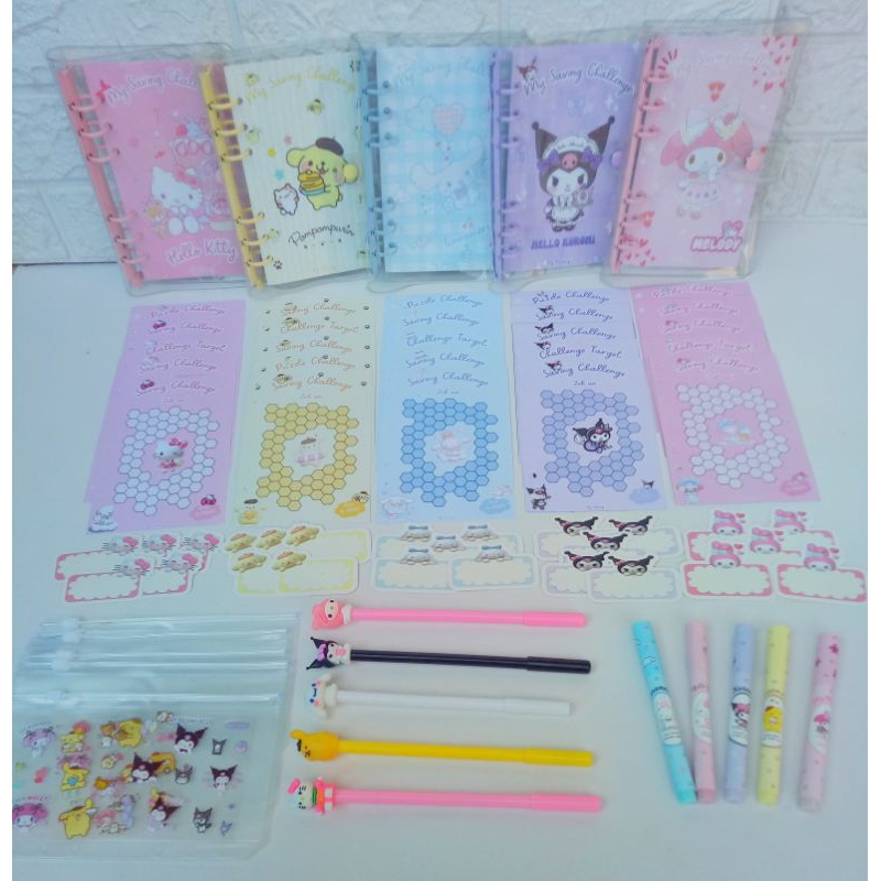 

Paket Binder Nabung SANRIO SERIES