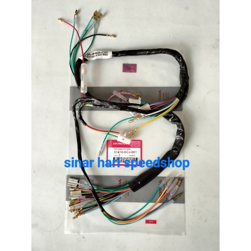 KABEL BODY ASSY ( KCJ) HONDA ORIGINAL GL PRO CDI BLACK ENGINE