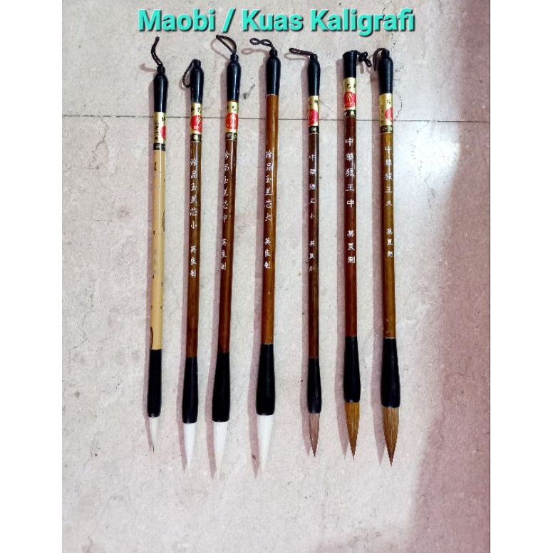 

Kekinian.. Maobi Kaligrafi / Kuas Kaligrafi cina / Mao bi Cina / Caligraphy Brush / Fude Brush HYI