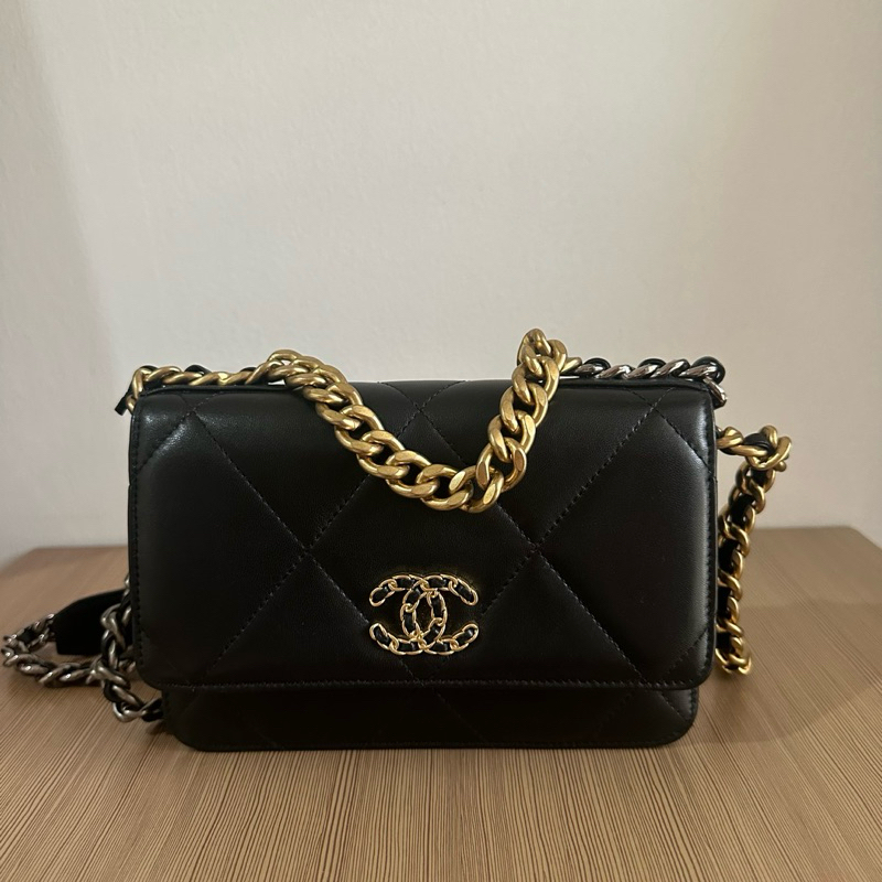 [Preloved] Tas Chanel 19 Bag WOC Mirror Quality 1:1