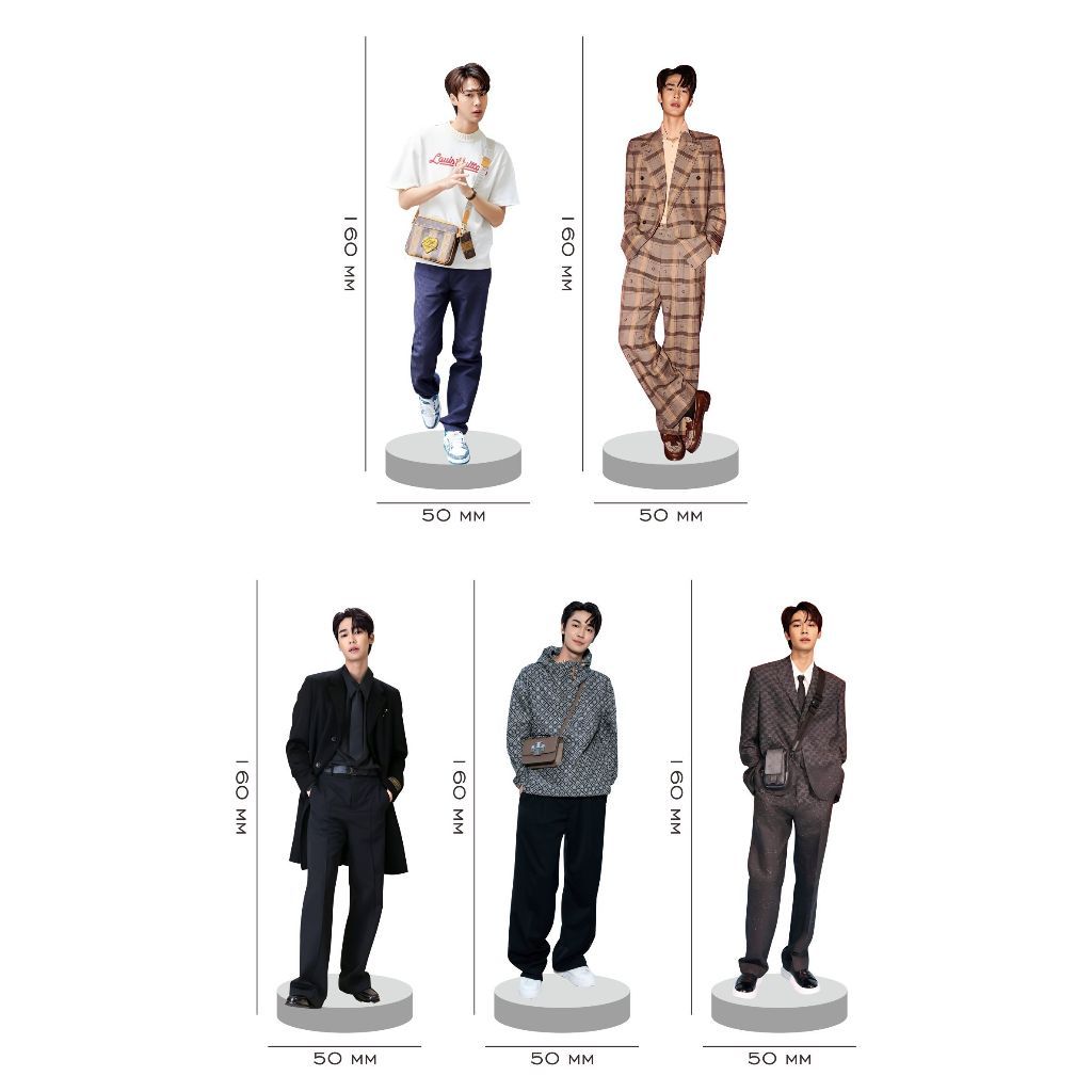 Dew Jirawat Sutivanichsak Thailand Aktor Standee Figure