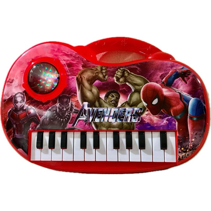 Mainan Edukasi Piano Anak Cowok Motif Spiderman