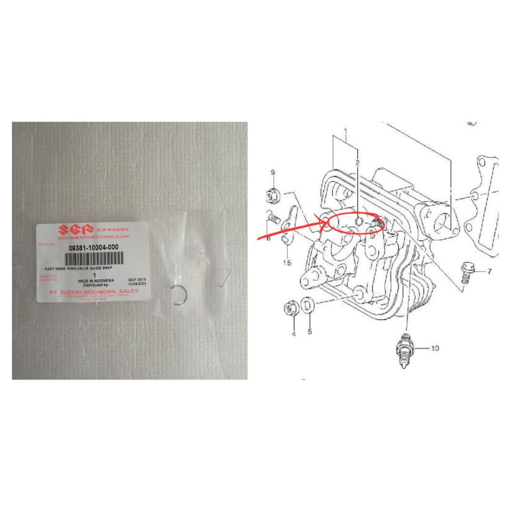 Snap Ring Bosh Klep Sakywave