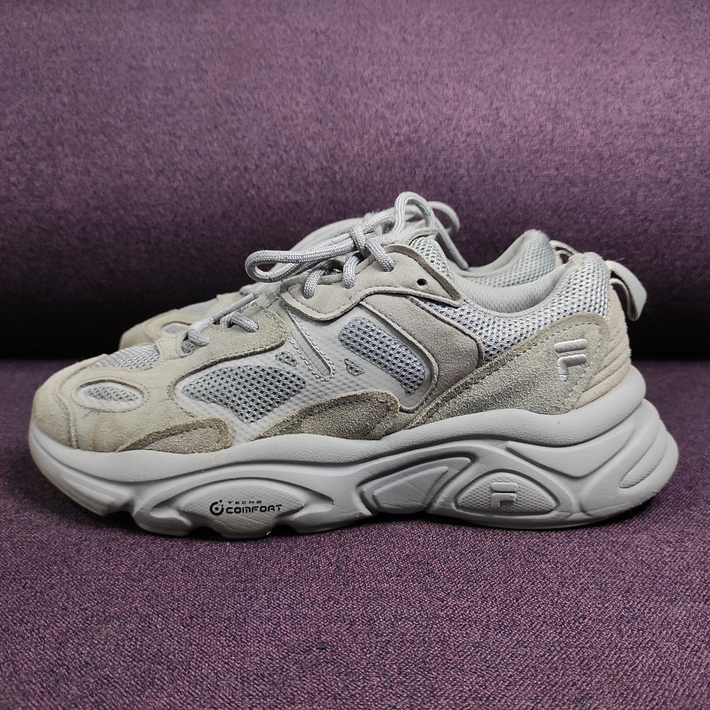 Sepatu Lari FILA Original FILA Mars 2 Grey Size 40 Sepatu Running Shoes Marathon Jogging Gym Fitness