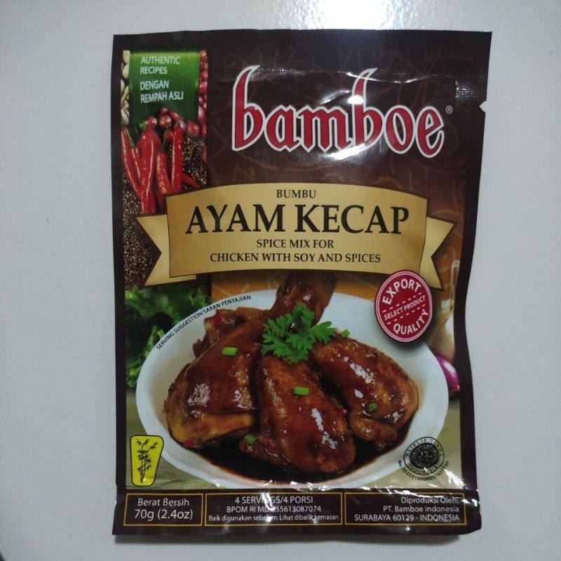 

BAMBOE Bumbu Instant Ayam Kecap Kuah Bakso Tong Seng