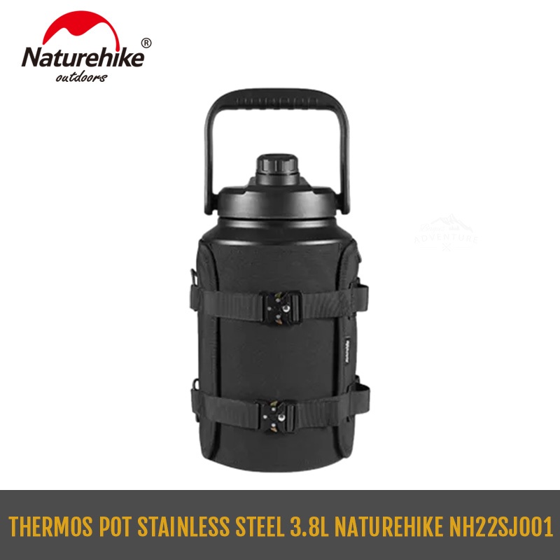THERMOS POT STAINLESS STEEL 3.8L NATUREHIKE NH22SJ001