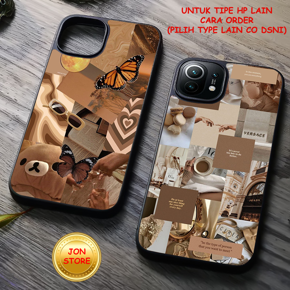 JON-STORE ( FF 18 ) Casing/Case Sofcase Hardcase Glossy/kilau Motif ABSTRAK BUNGA Unik Untuk Samsung