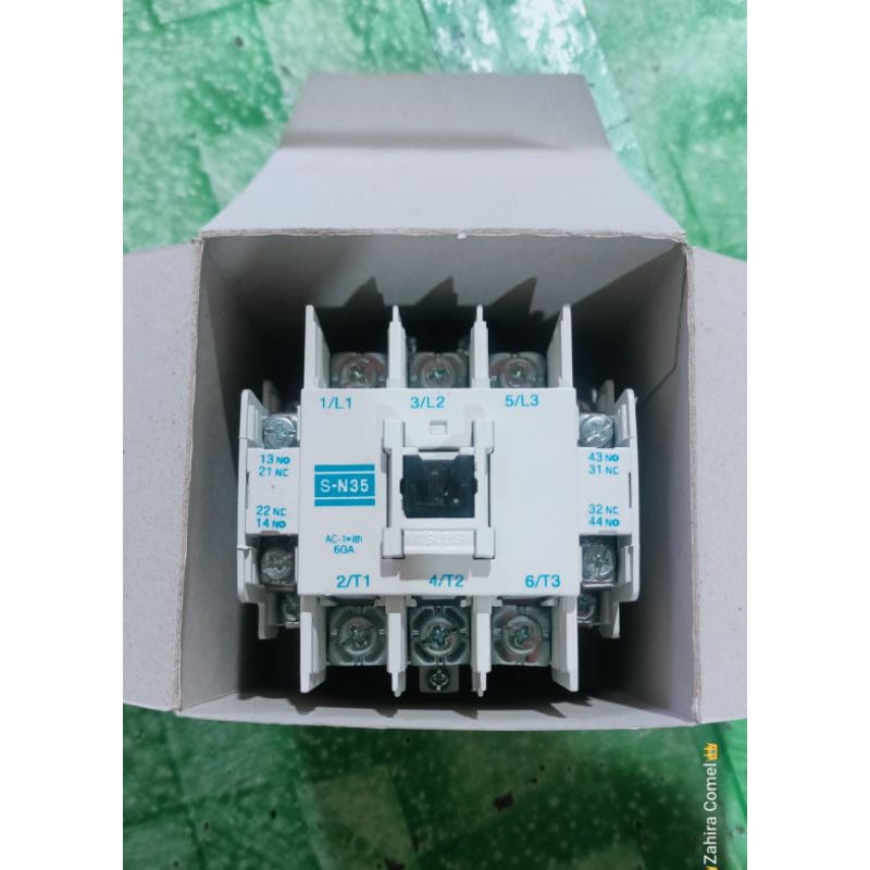 Kontaktor Mitsubishi SN 35 60A 220V