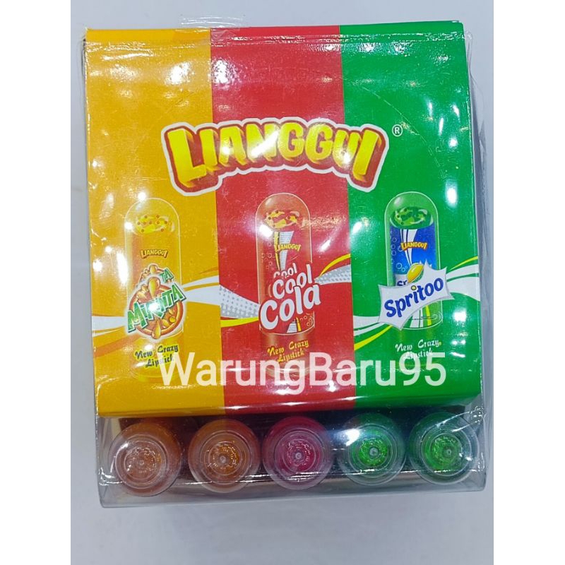 

Lianggui Jelly Roll Rasa Soda Cola buah box isi 30