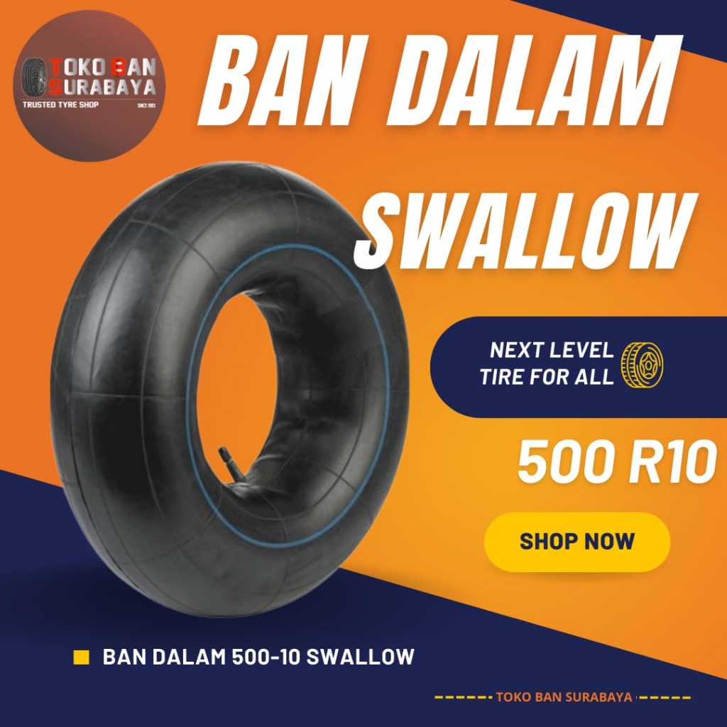 Ban Dalam Swallow SW 500-10 500/10 500R10 500 R10 R 10