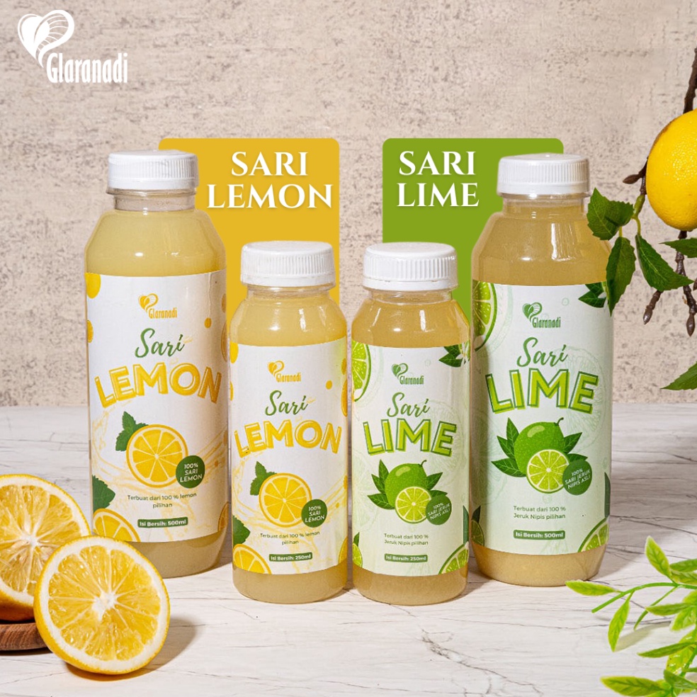 

[7LK85] GLARANADI - Sari Lemon Sari Jeruk Nipis Air Lemon Murni 500ml / Memelihara Daya Tahan Tubuh (Pure Lemon Juice) 100% Terbaru ♪ヽ(