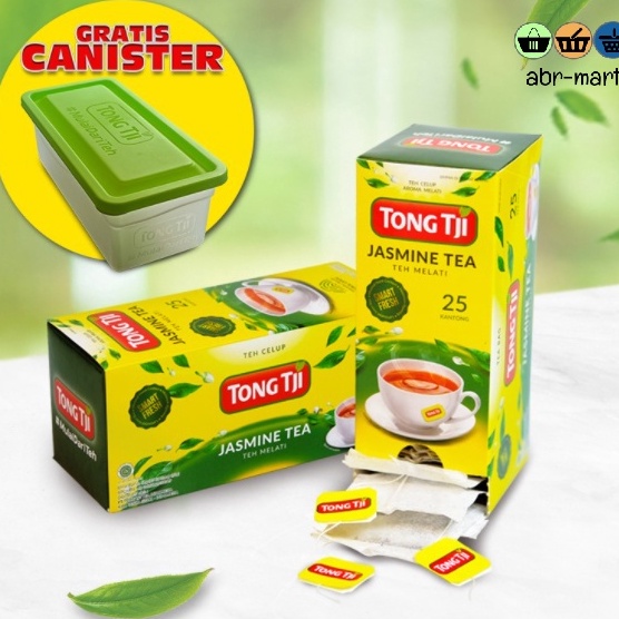 

[KODE MYVJZ] TONG TJI Tji JASMINE TEA CELUP 25 FREE CANISTER