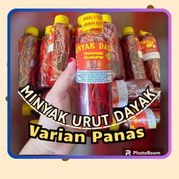 Varian Panas Minyak Urut Asli Dayak