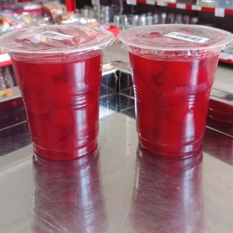 

[KODE PRODUK ETTQH6045] Cherry Tangkai Merah Basah isi 30 bj / 15 bj / Ceri Diana Maraschino Cherries with Stem