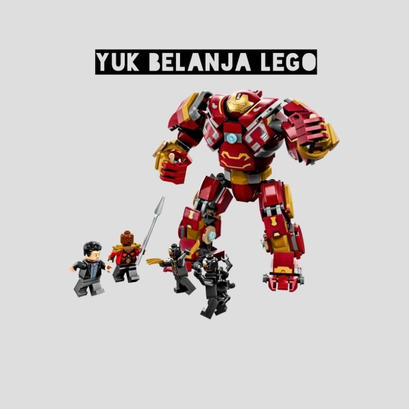 LEGO Marvel 76247 The Hulkbuster - The Battle of Wakanda (385 pieces)