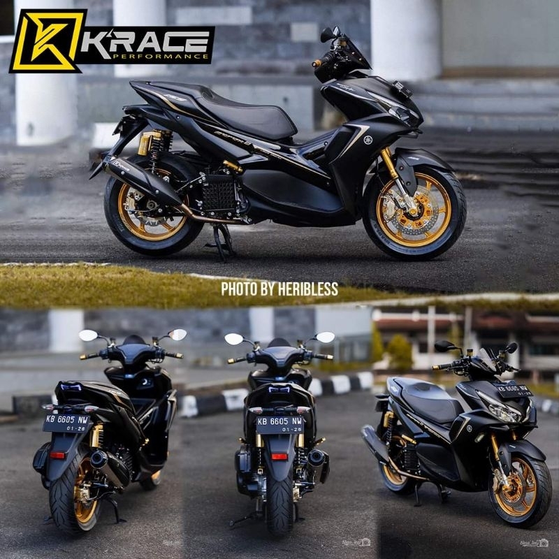 Knalpot Krace K'race K-race Standar racing /Knalpot krace standar racing nmax, Aerox , New Aerox ,