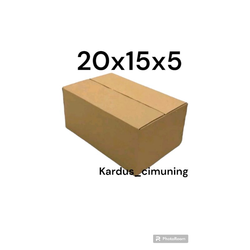 

kardus box packing 20x15x5