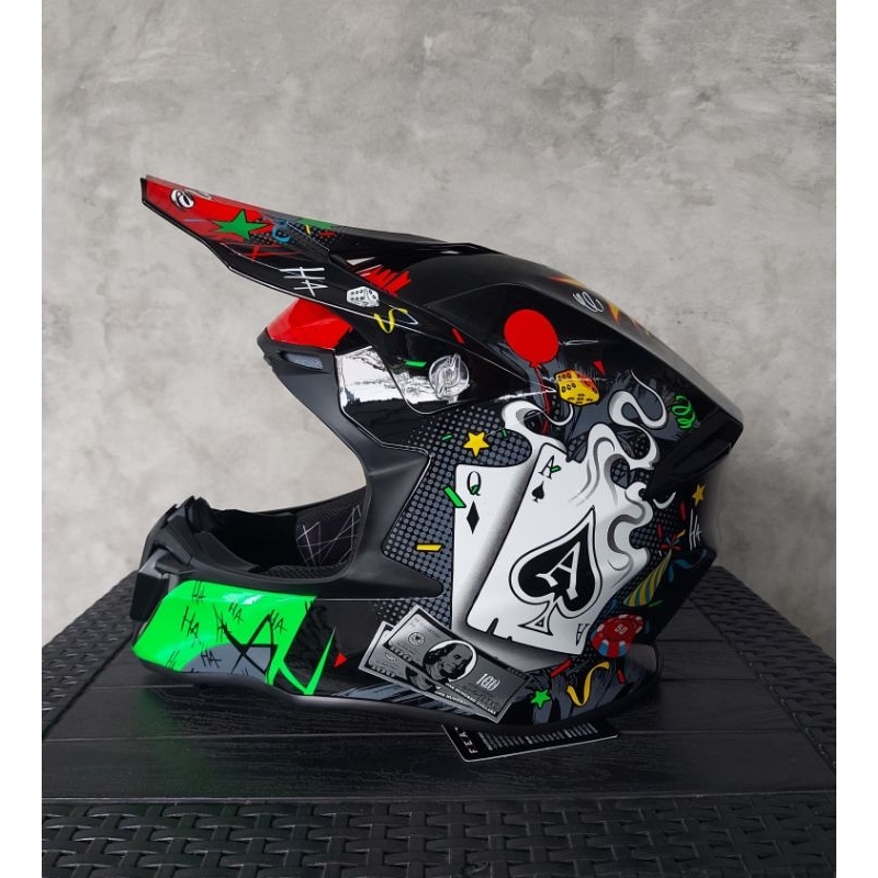 HELM REPLIKA AIROH TWIST MERK VIRTUE ORIGINAL IMPORT